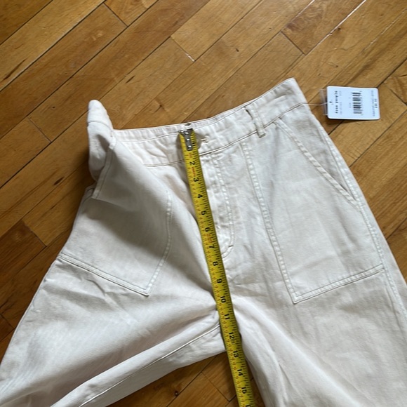 Free People Sunday Skies High Waist Wide Leg Pants - Picture 8 of 13